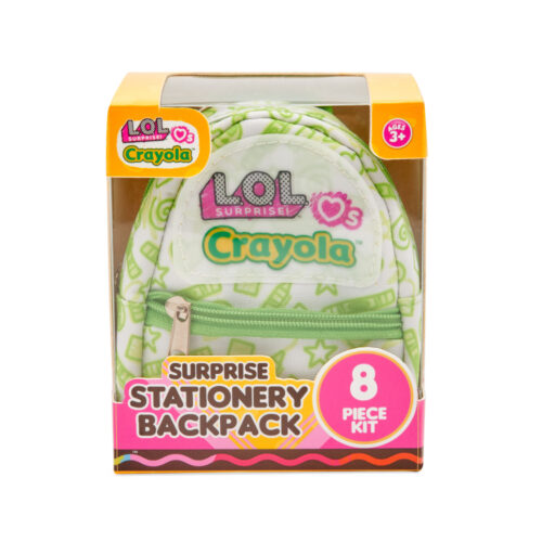 Crayola Creative Set “Mini backpack”, green (35054-A)