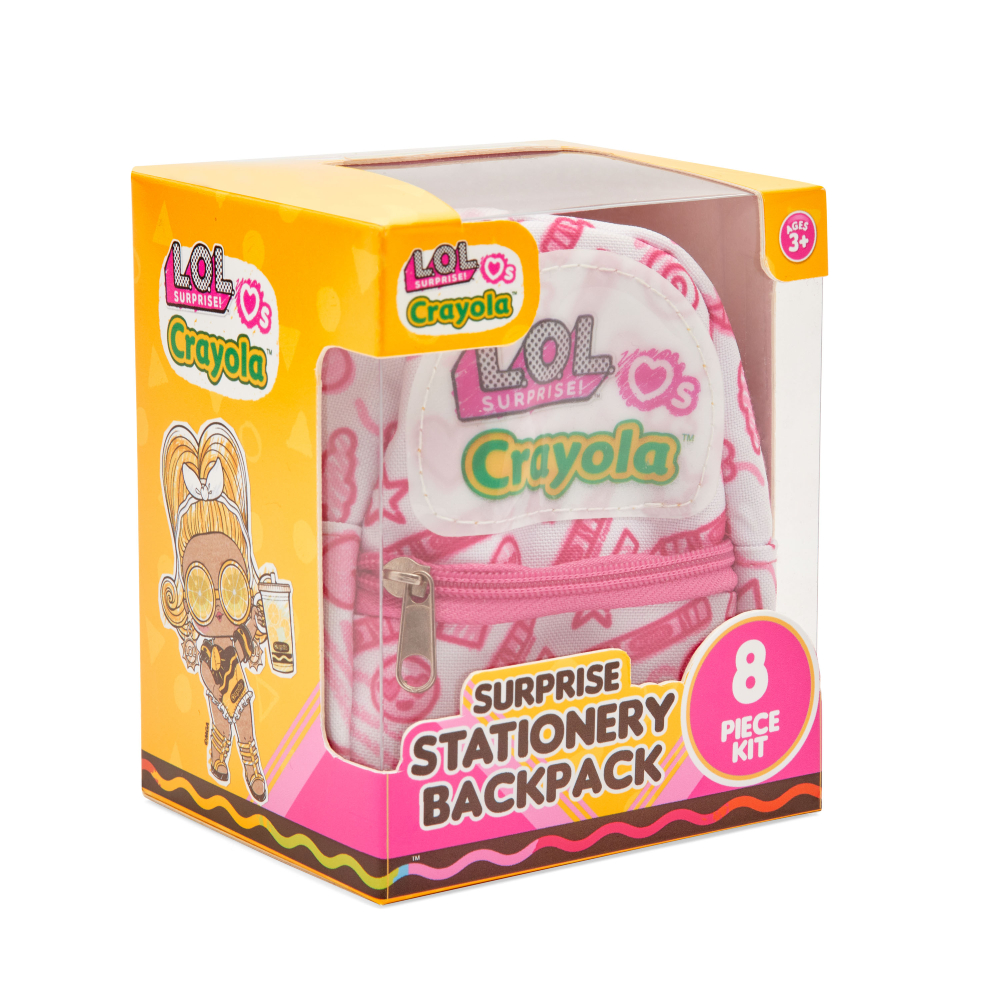 Набір для творчості Crayola &#8220;Міні-рюкзак&#8221;, рожевий (35054-C)