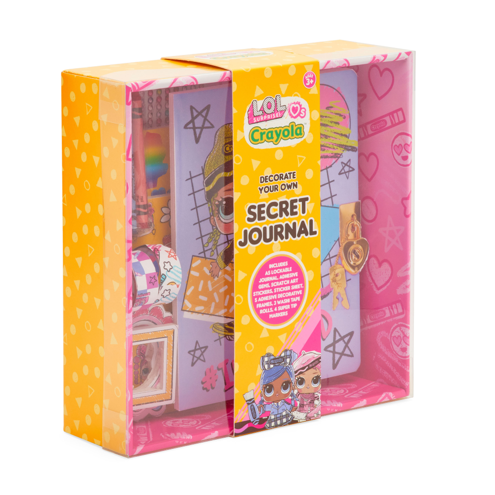 Crayola Creative set “Diary of Secrets” (35056)