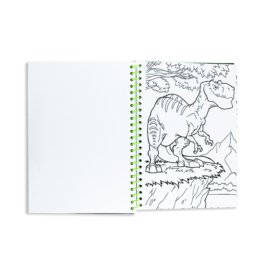 Moxy Dinosaur Expedition Coloring with stickers and pencils (961029)