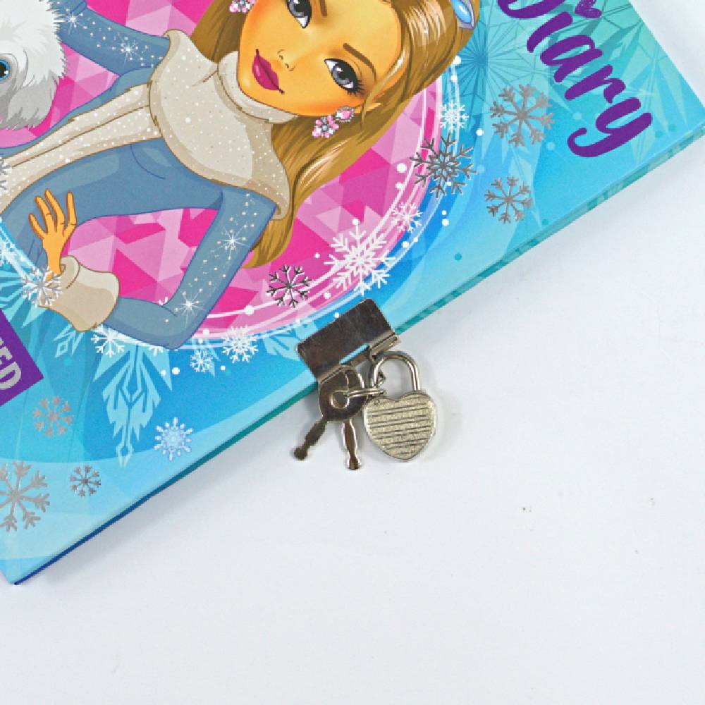 Besties Diary with lock “Winter secret” (961044)