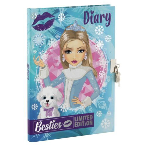 Besties Diary with lock “Winter secret” (961044)