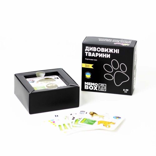 Настільна гра JoyBand MemoBox Delux Дивовижні тварини (MBD106)