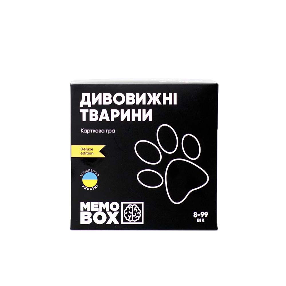 Настільна гра JoyBand MemoBox Delux Дивовижні тварини (MBD106)