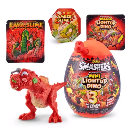 Іграшка у наборі SMASHERS Light-Up Dino Mini з аксесуарами-А (7473A)