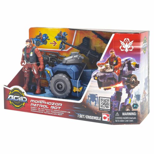 Game set &#8220;A.C.I.D.&#8221; MorphoZor Patrol Robot (535003)