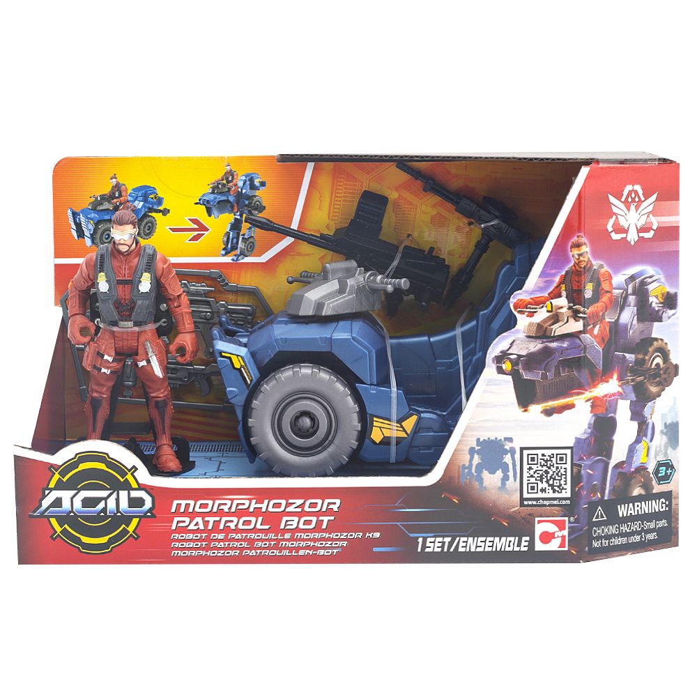 Game set &#8220;A.C.I.D.&#8221; MorphoZor Patrol Robot (535003)