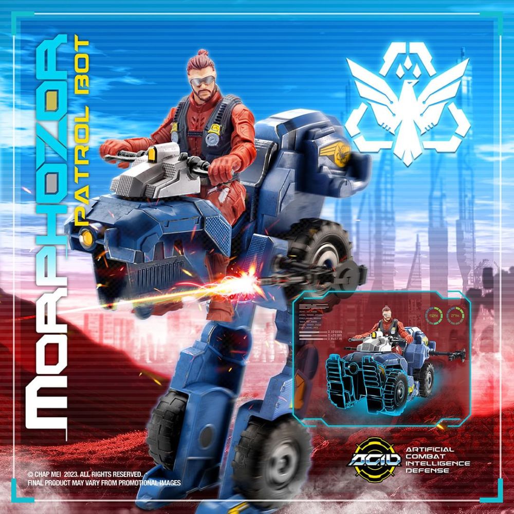 Game set &#8220;A.C.I.D.&#8221; MorphoZor Patrol Robot (535003)