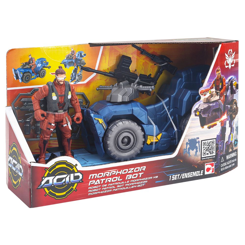 Game set &#8220;A.C.I.D.&#8221; MorphoZor Patrol Robot (535003)