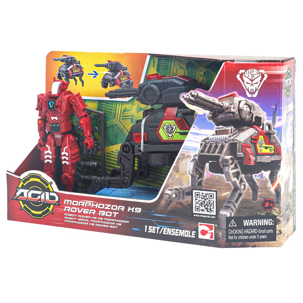 Game set &#8220;A.C.I.D.&#8221; MorphoZor K9 Rover-bot (535002)