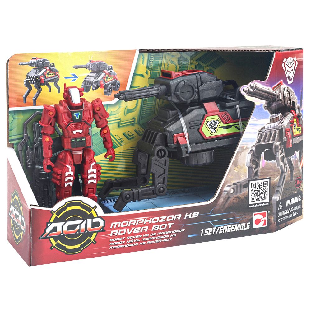 Game set &#8220;A.C.I.D.&#8221; MorphoZor K9 Rover-bot (535002)