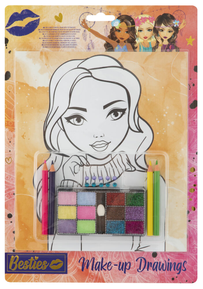 Besties Set for creativity &#8220;Stylish makeup&#8221; (961035)