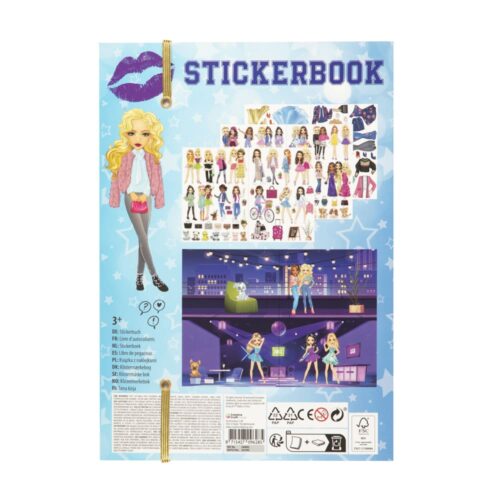 Sticker book A4 Besties Dress me up (961001)