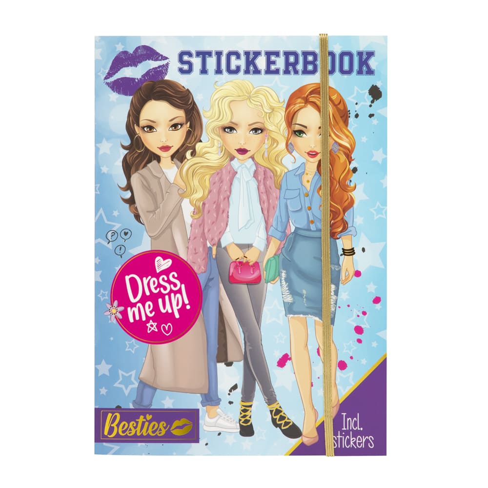 Sticker book A4 Besties Dress me up (961001)