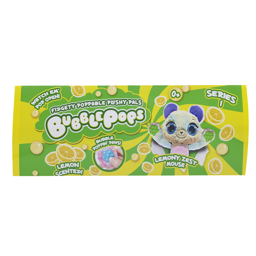 Soft toy Bubble Pops “Lemon Mouse” (2312004/3)