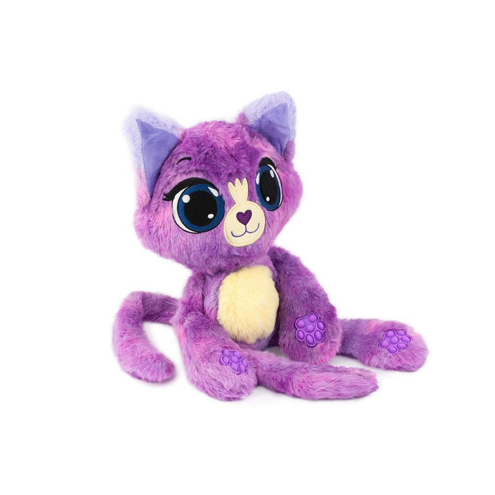 Soft toy Bubble Pops “Grape kitten” (2312004/5)