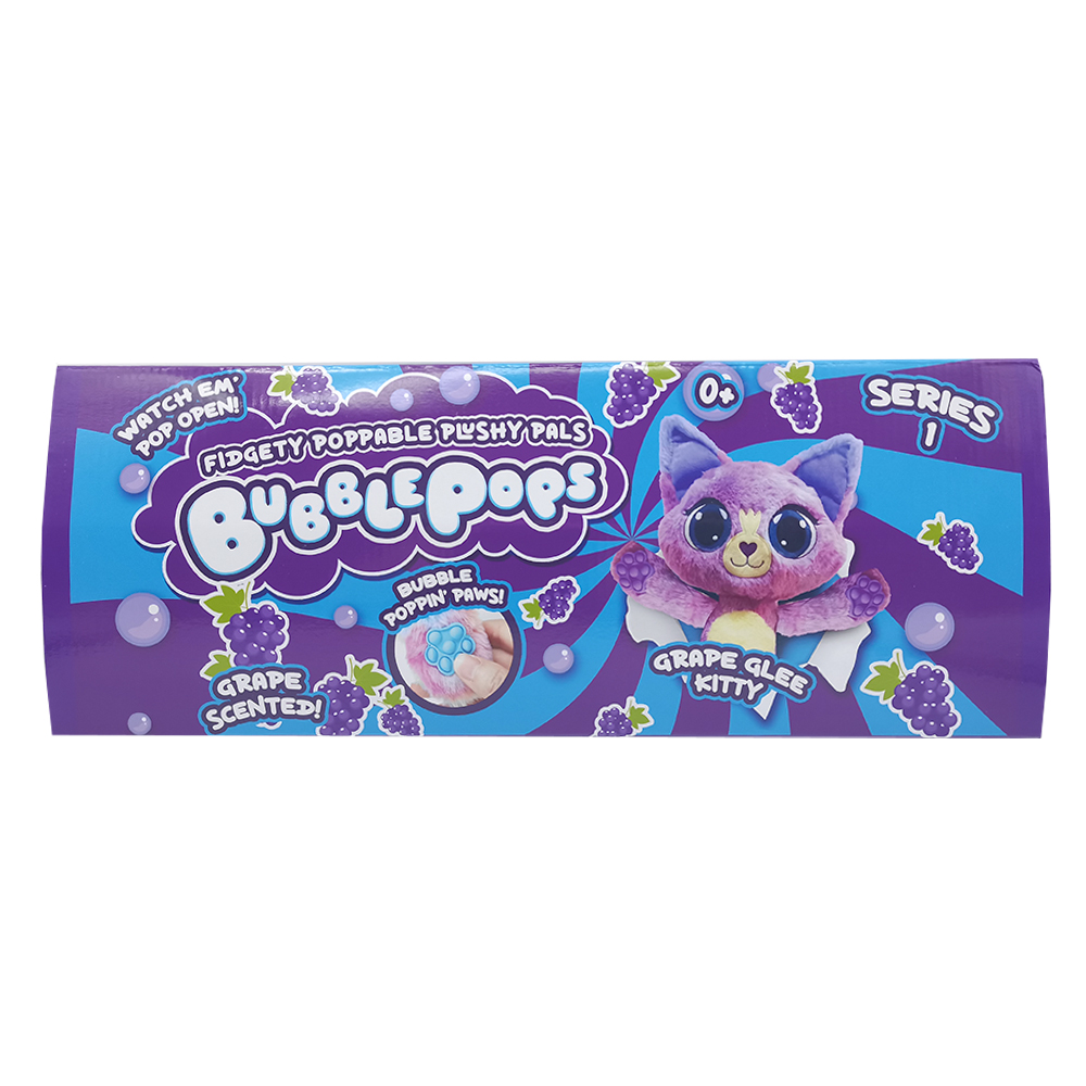 Soft toy Bubble Pops “Grape kitten” (2312004/5)