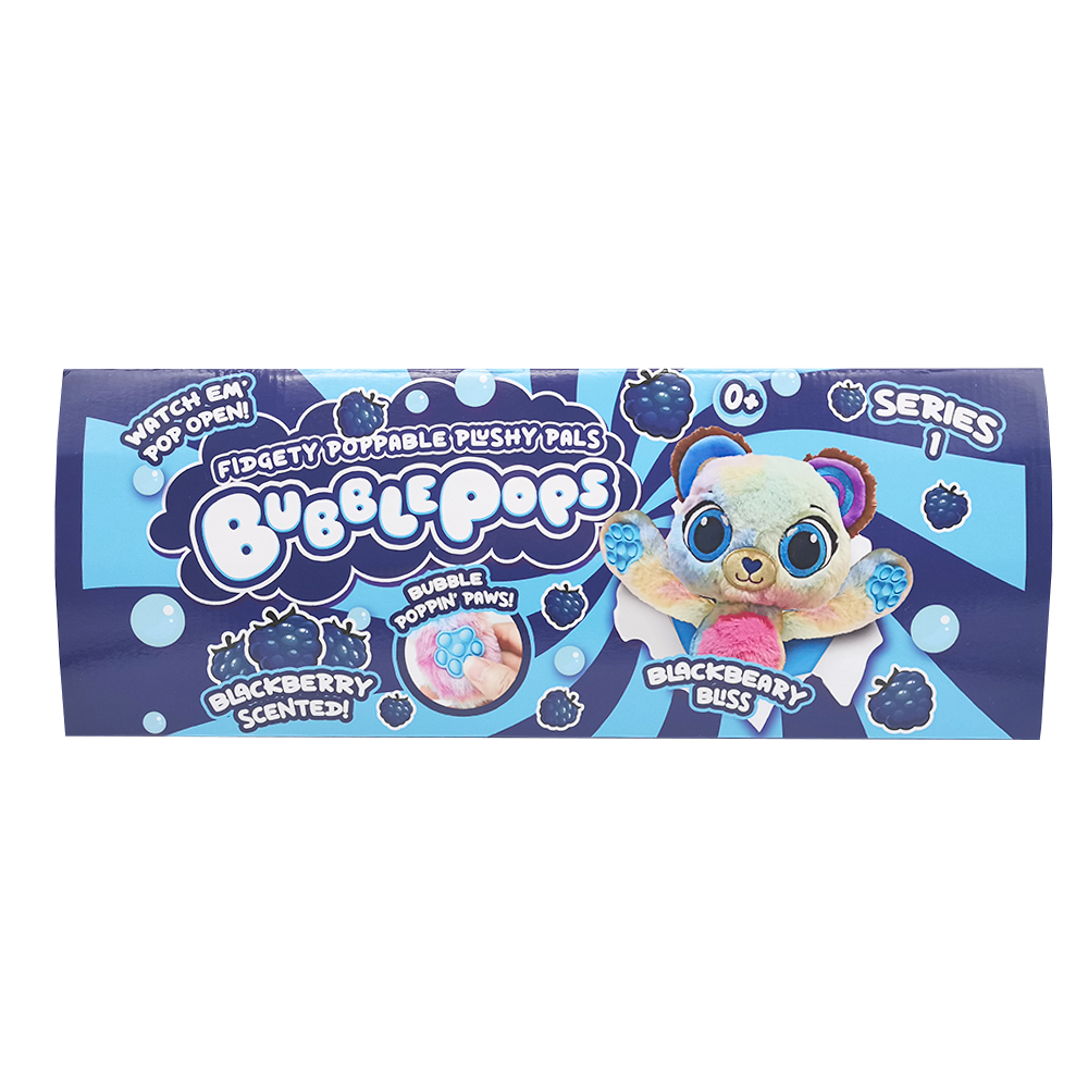 Soft toy Bubble Pops “Blueberry bear” (2312004/8)