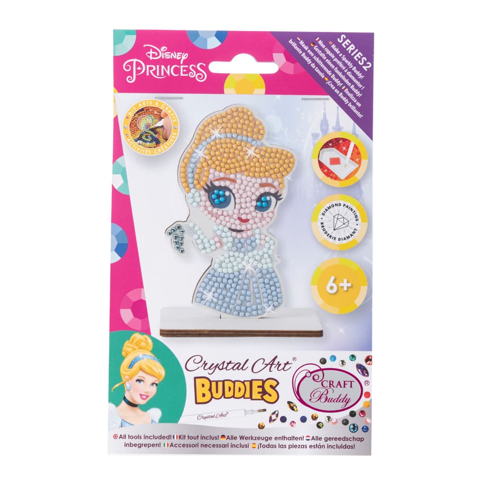 Crystal Art Cinderella Art Kit (CAFGR-DNY004)