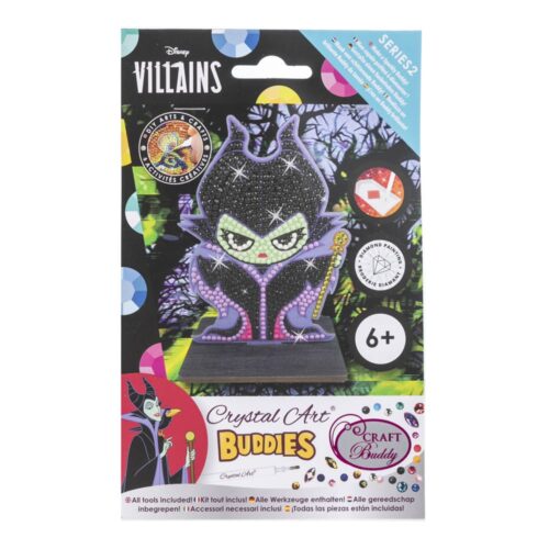 Crystal Art Maleficent Craft Kit (CAFGR-DNY010)