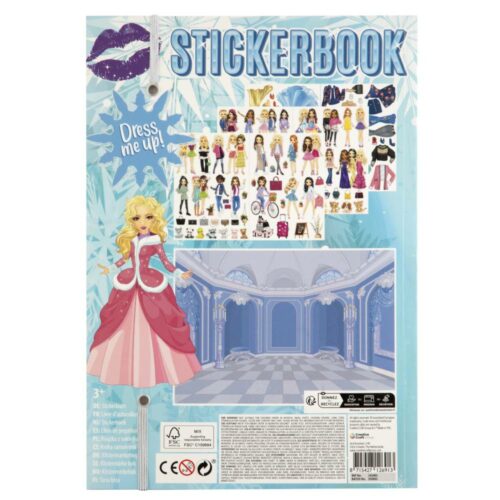 Besties Winter sticker book “Dress me up” (961041)