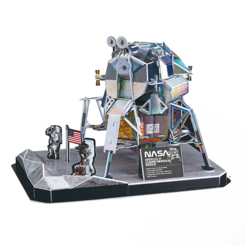 CubicFun 3D Building Puzzle NASA Lunar Module Eagle Mission Apollo 11 (DS1058h)