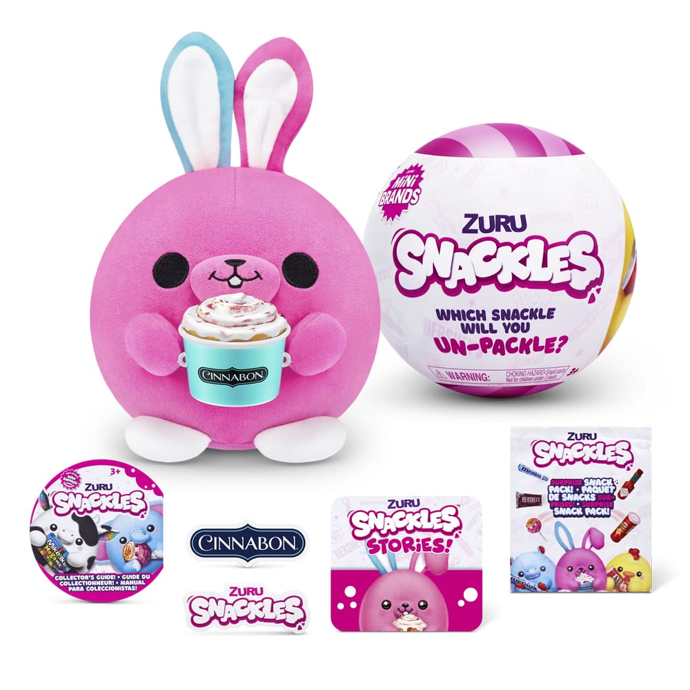 Surprise soft toy Snackle-D (77510D)