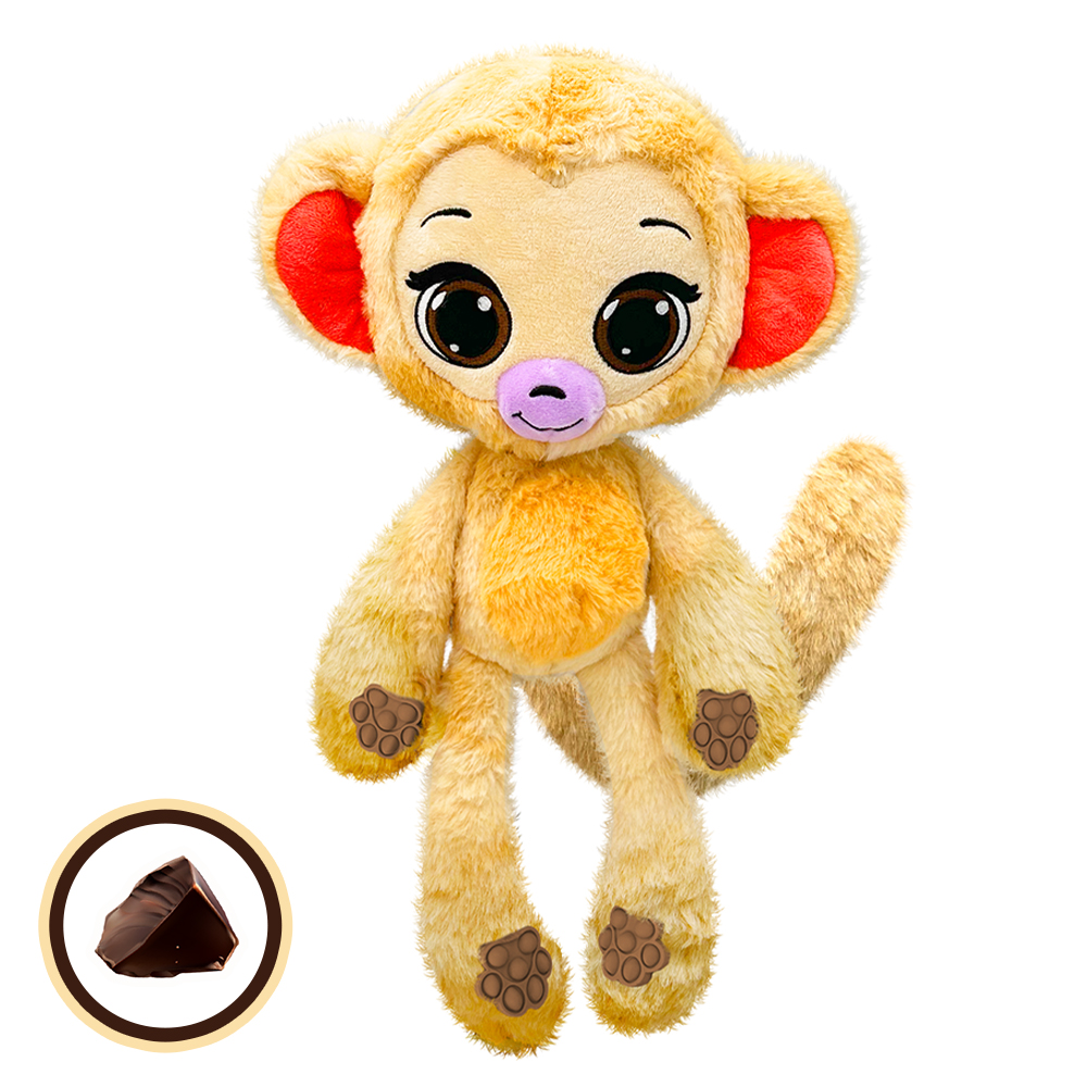 Soft toy Bubble Pops “Chocolate  monkey” (2312004/6)
