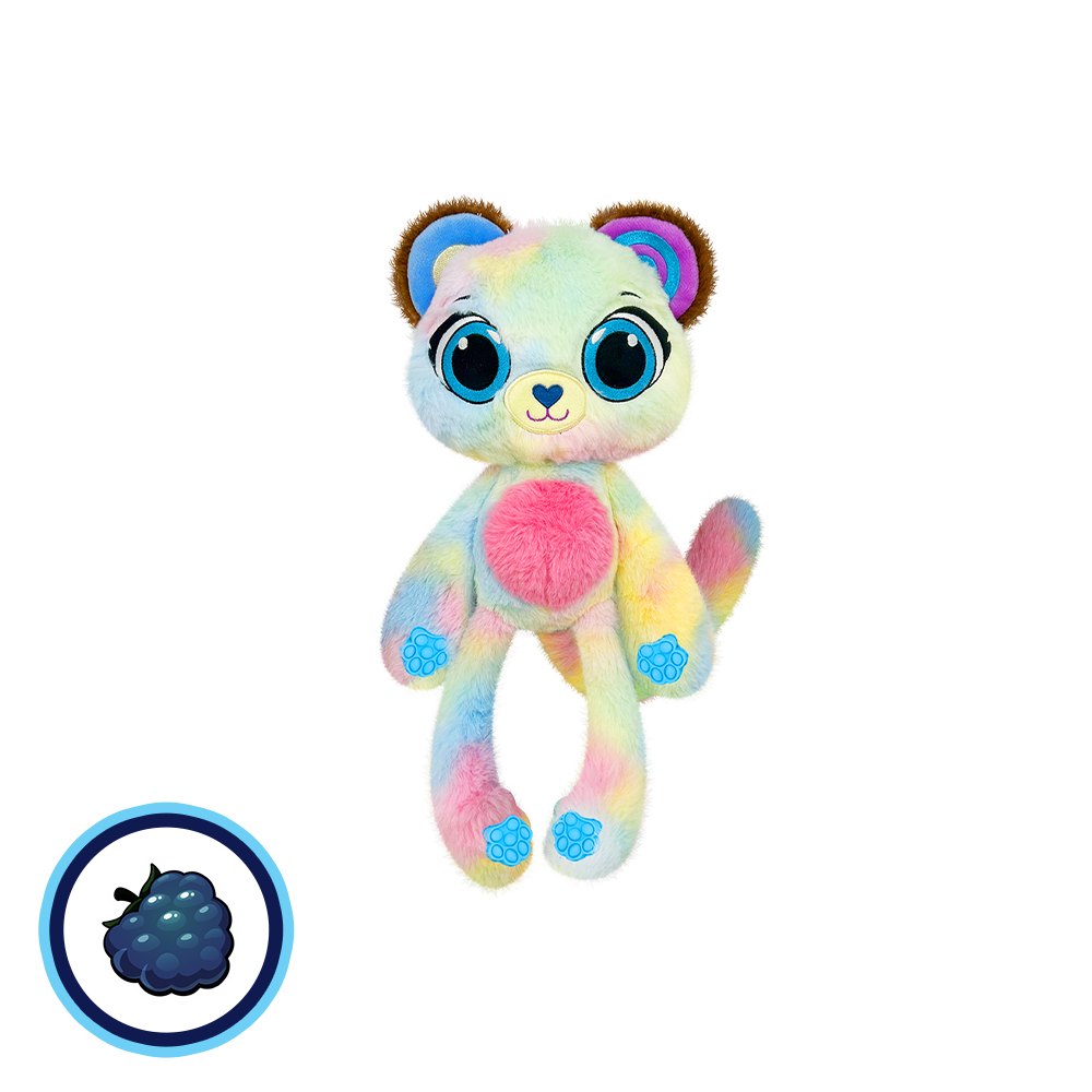 Soft toy mini Bubble Pops “Blueberry bear” (2402005/8)