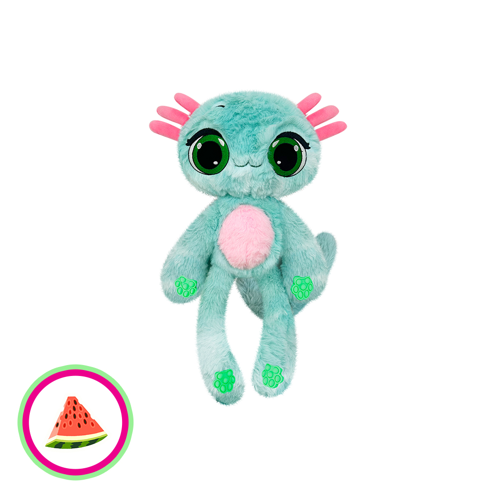 Soft toy mini Bubble Pops “Watermelon axolotl” (2402005/9)