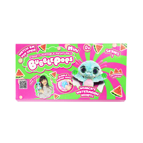 Soft toy mini Bubble Pops “Watermelon axolotl” (2402005/9)