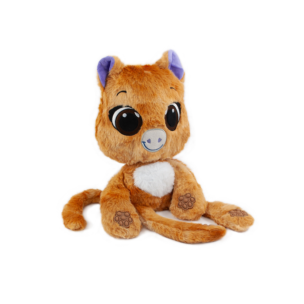 Soft toy mini Bubble Pops “Chocolate capybara” (2402005/11)