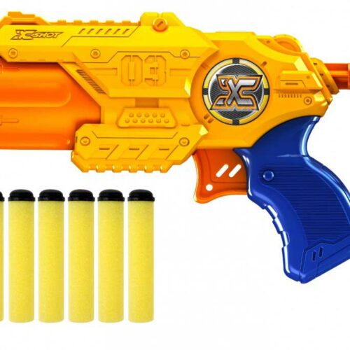 Швидкострільний бластер X-Shot EXCEL 3 Barrel Shooter (6 патронів) (36118)