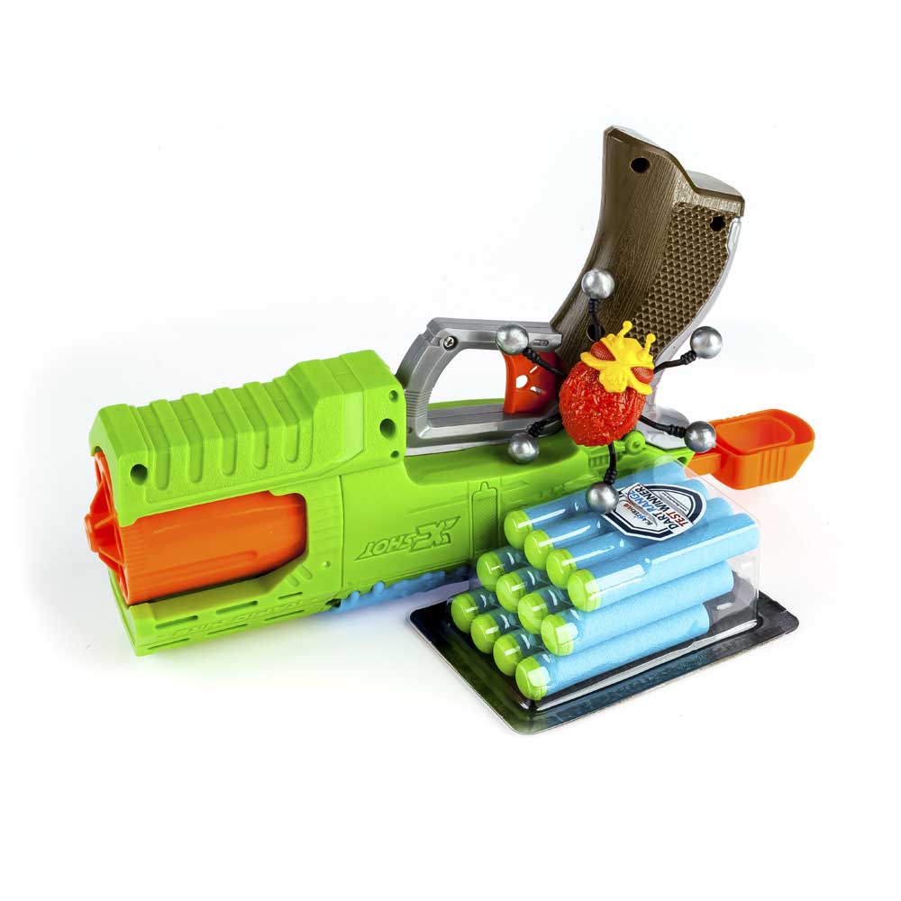 Набор бластеров X-Shot Огонь по жукам (2 вида оружия, 5 жуков, 24 патрона) (4804)