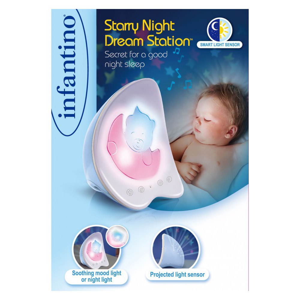 Lamp INFANTINO Starry night blue (004373I)