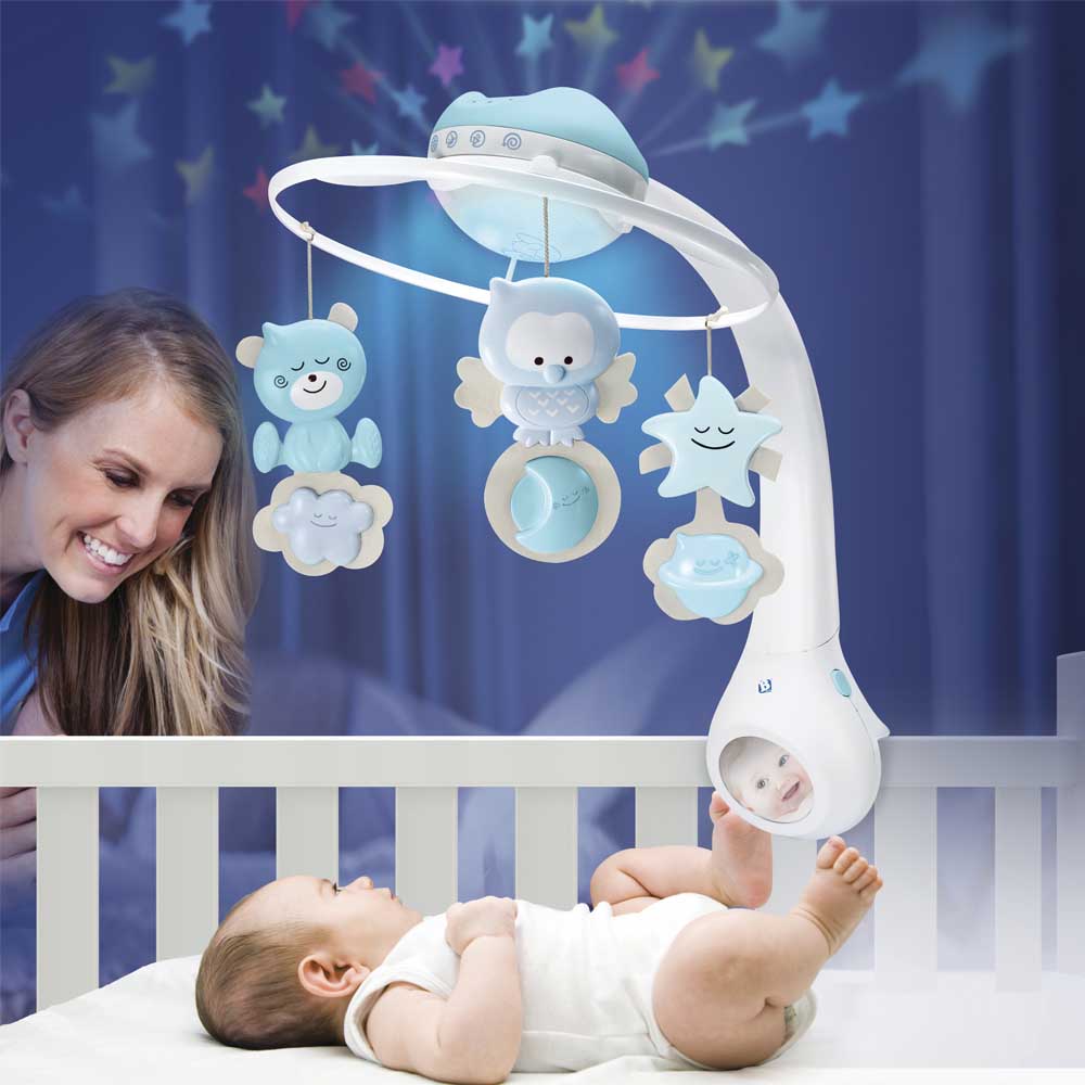 Мобіль музичний з проектором INFANTINO 3 в 1 Блакитний (004896I)