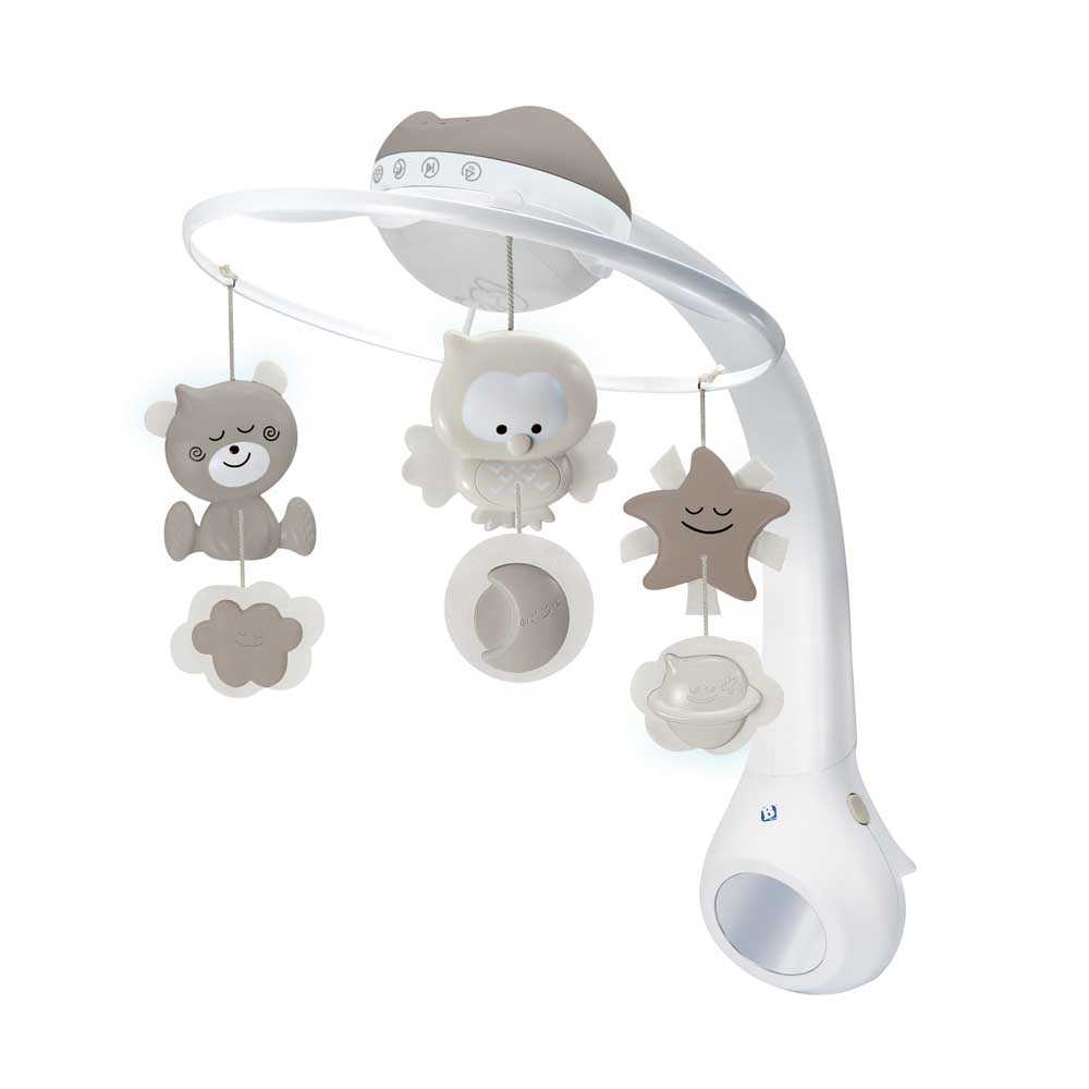 Мобиль музыкальный с проектором INFANTINO 3 в 1 Серый (004915I)