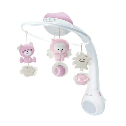 Мобіль музичний з проектором INFANTINO 3 в 1 Рожевий (004914I)