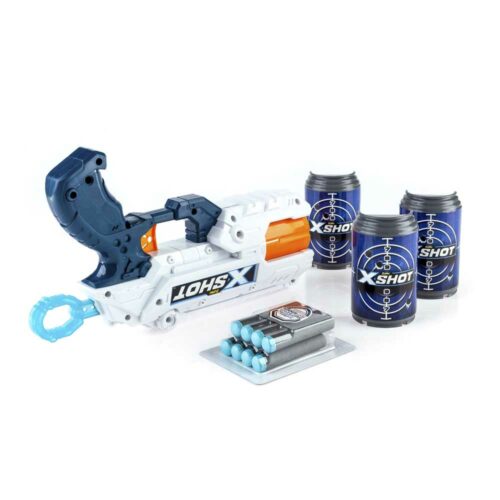 Скорострельный бластер X-Shot EXCEL Reflex (3 банки, 8 патронов) (36197Z)