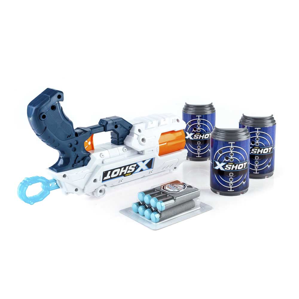 Скорострельный бластер X-Shot EXCEL Reflex (3 банки, 8 патронов) (36197Z)