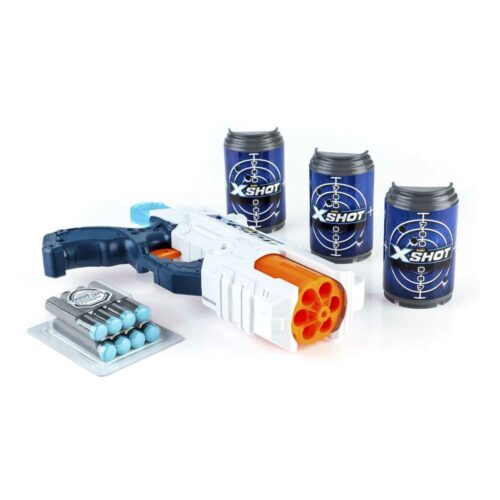 Скорострельный бластер X-Shot EXCEL Reflex (3 банки, 8 патронов) (36197Z)