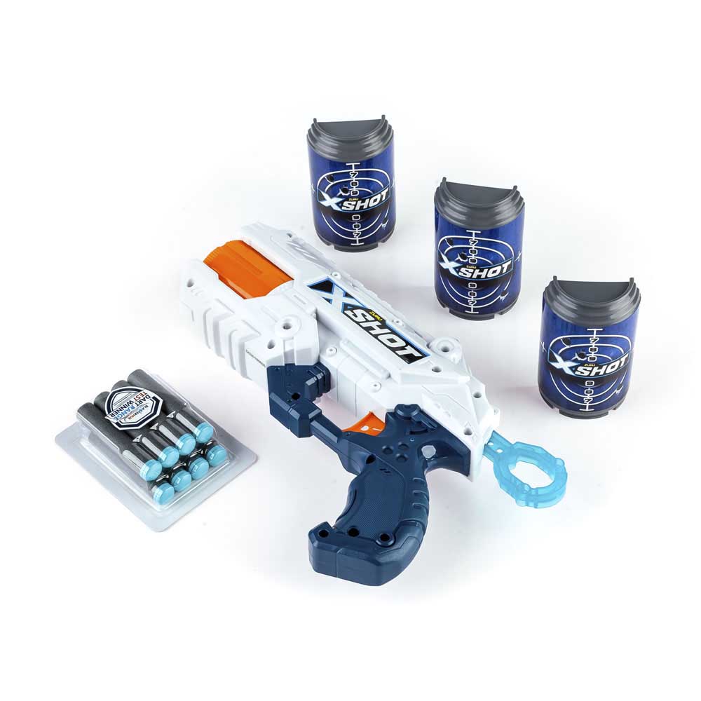 Скорострельный бластер X-Shot EXCEL Reflex (3 банки, 8 патронов) (36197Z)