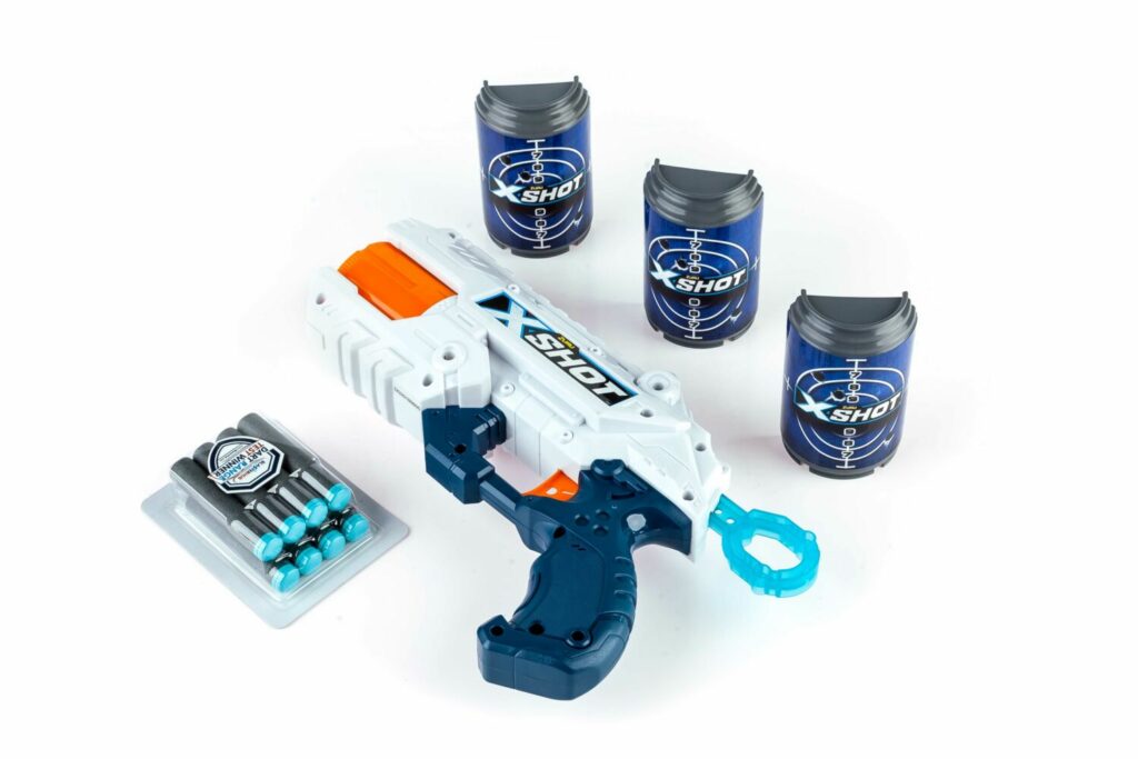 Скорострельный бластер X-Shot EXCEL Reflex (3 банки, 8 патронов) (36197Z)