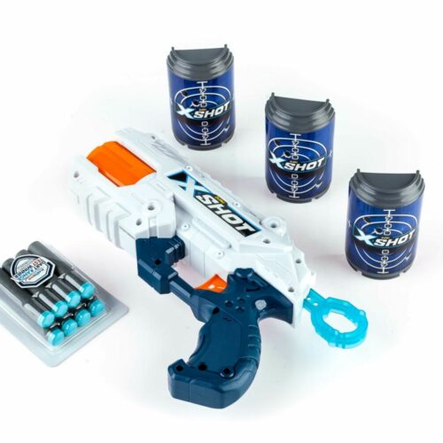 Скорострельный бластер X-Shot EXCEL Reflex (3 банки, 8 патронов) (36197Z)