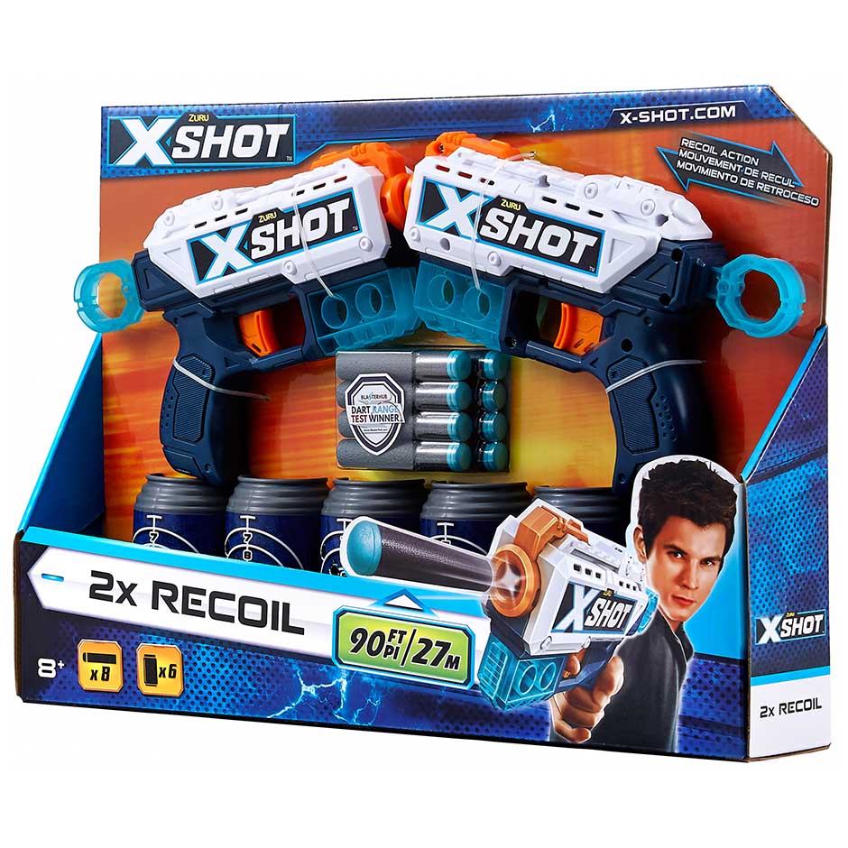 Набор бластеров X-Shot EXCEL Double Pulse (36202Z)