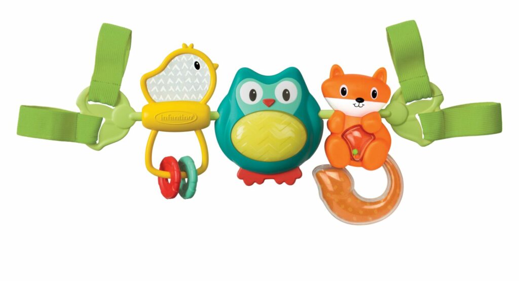 Навесные вращающиеся игрушки INFANTINO Путешественники (216265I)