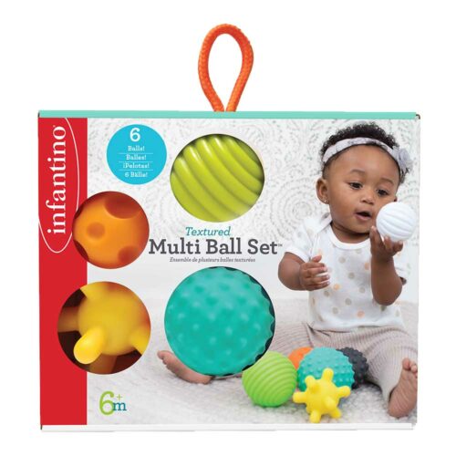 Набір текстурних м&#8217;ячиків INFANTINO Яскраві м&#8217;ячики (206688I)