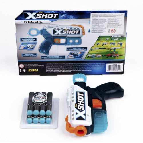 Скорострельный бластер X-Shot EXCEL Recoil (8 патронов) (36184Z)