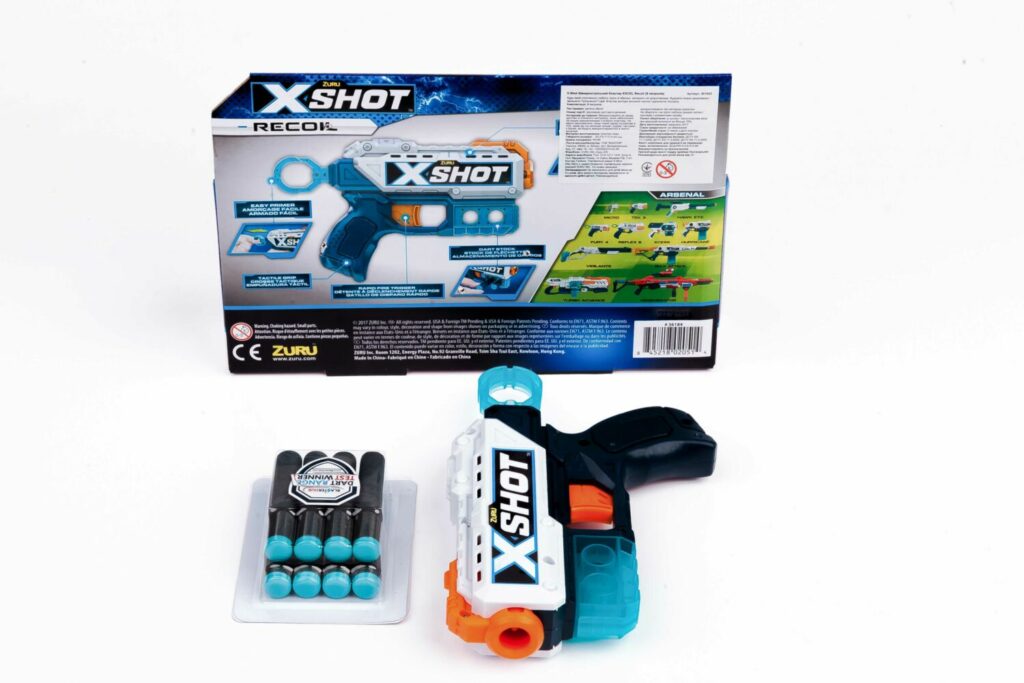 Скорострельный бластер X-Shot EXCEL Recoil (8 патронов) (36184Z)