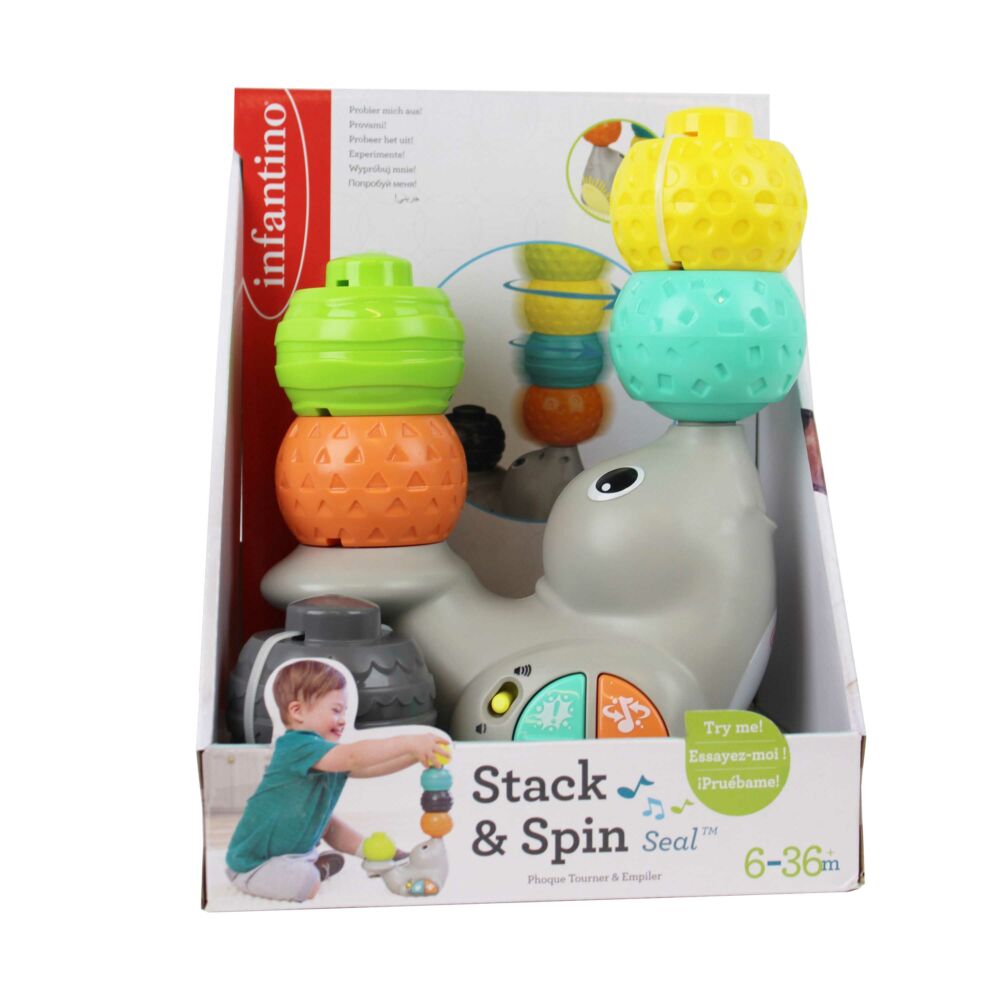 Іграшка розвиваюча INFANTINO Тюлень (212019I) Іграшка розвиваюча INFANTINO Тюлень (212019I)